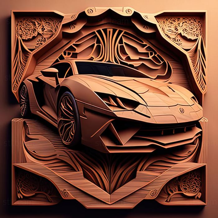 3D модель Lamborghini Ankonian (STL)